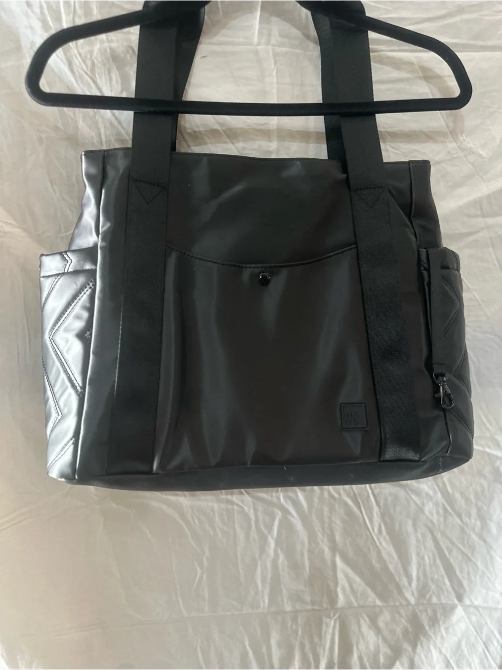 Black Laptop Bag - Minimal Utility Carryall